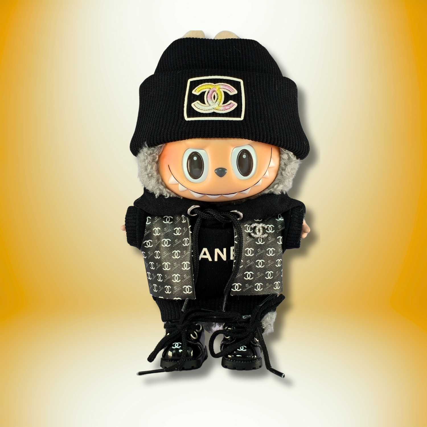 Chanel Black Multicolor Streetwear Set