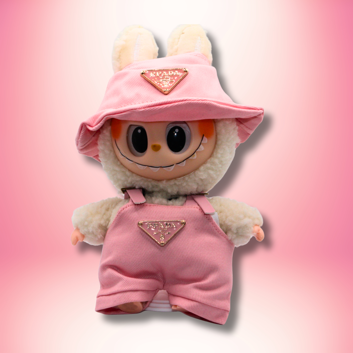 Pink Prada Bucket Hat Set